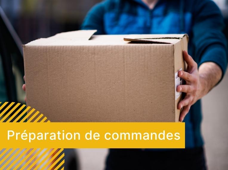 préparation des commandes